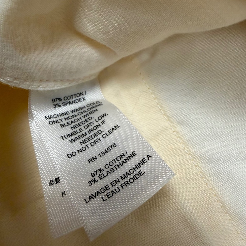 Vineyard Vines Mens Breaker Shorts Yellow Chino Cotton Stretch Size 35 Golf Prep - Picture 8 of 8